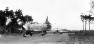 F-86 in Denmark in 1956